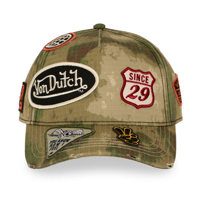 Von Dutch camo forest cap