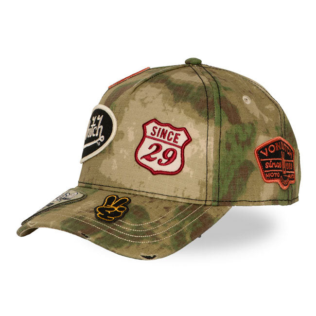 Von Dutch camo forest cap