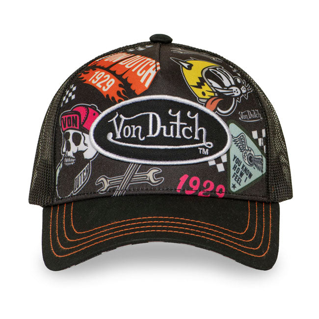 Von Dutch Subl Aop mechanic cap