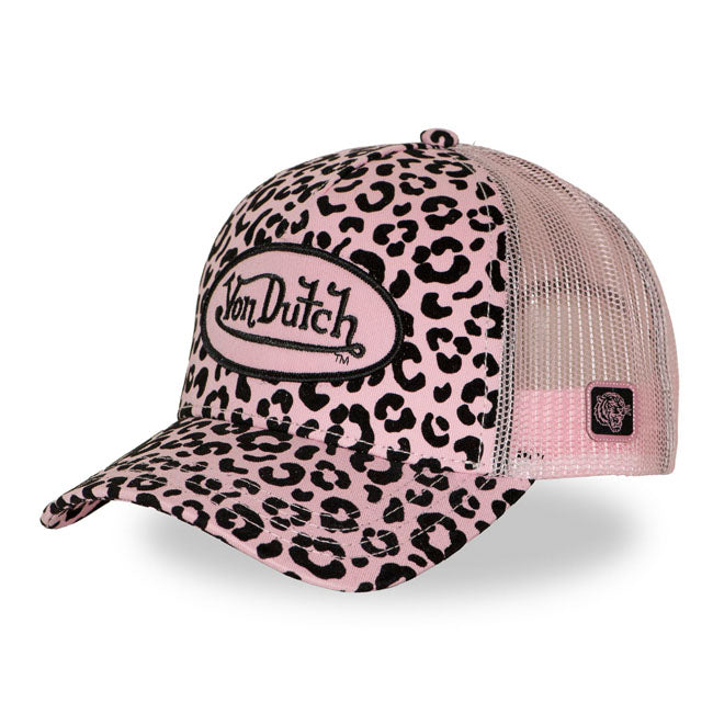 Von Dutch Leopard velours rose