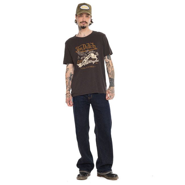 Von Dutch Born To Ride t-shirt black