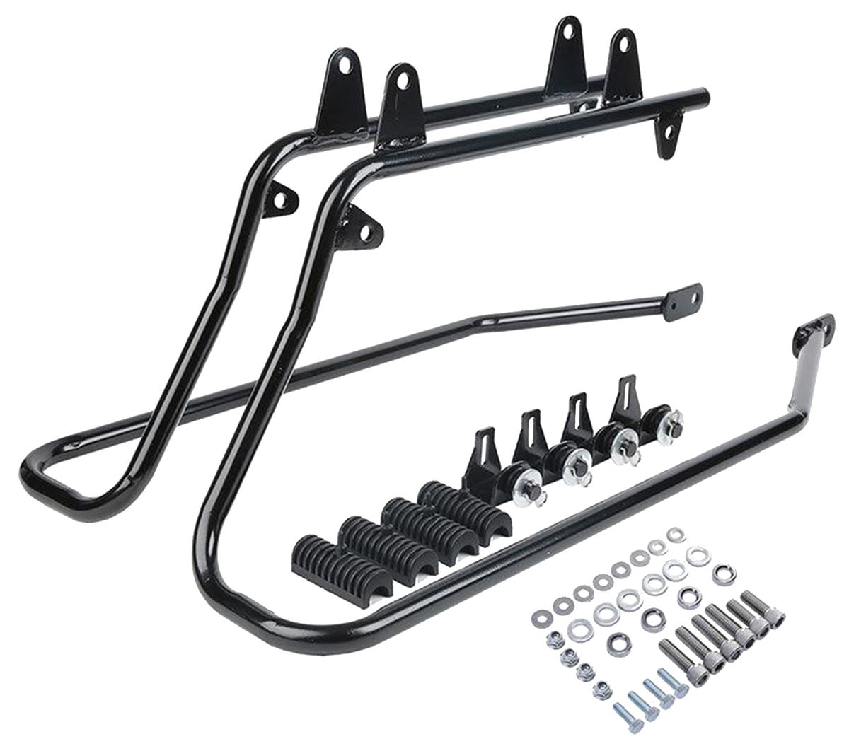 HARD BAG SADDLEBAG BRACKETS FOR SOFTAIL