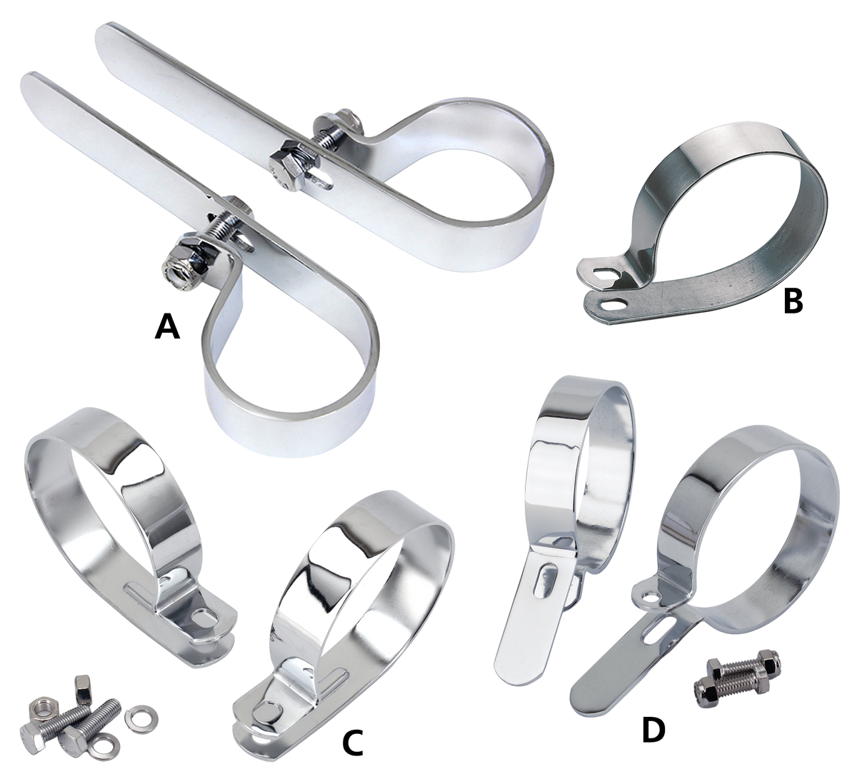 P-STYLE MUFFLER CLAMP