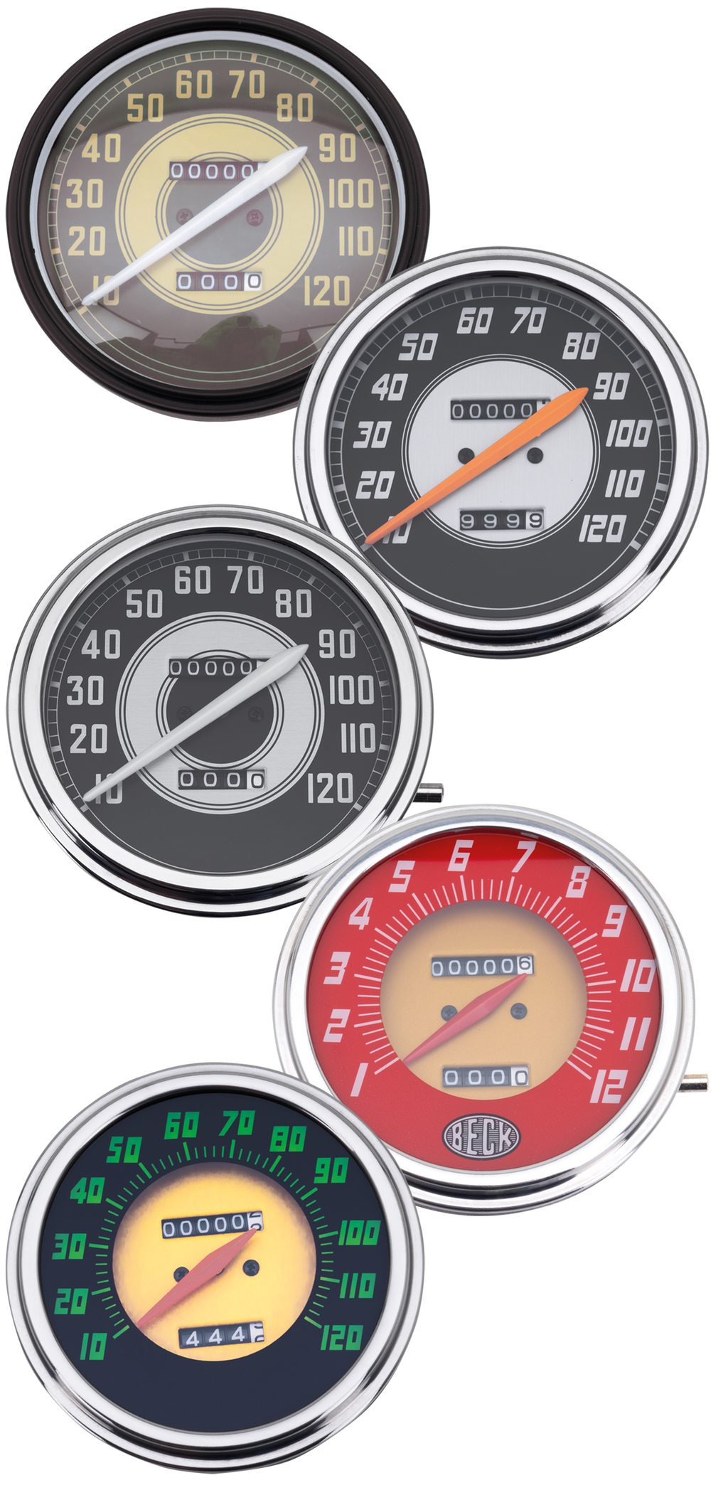 V-TWIN SPEEDOMETERS FOR FLATHEAD, SERVI-CAR & BIG TWIN