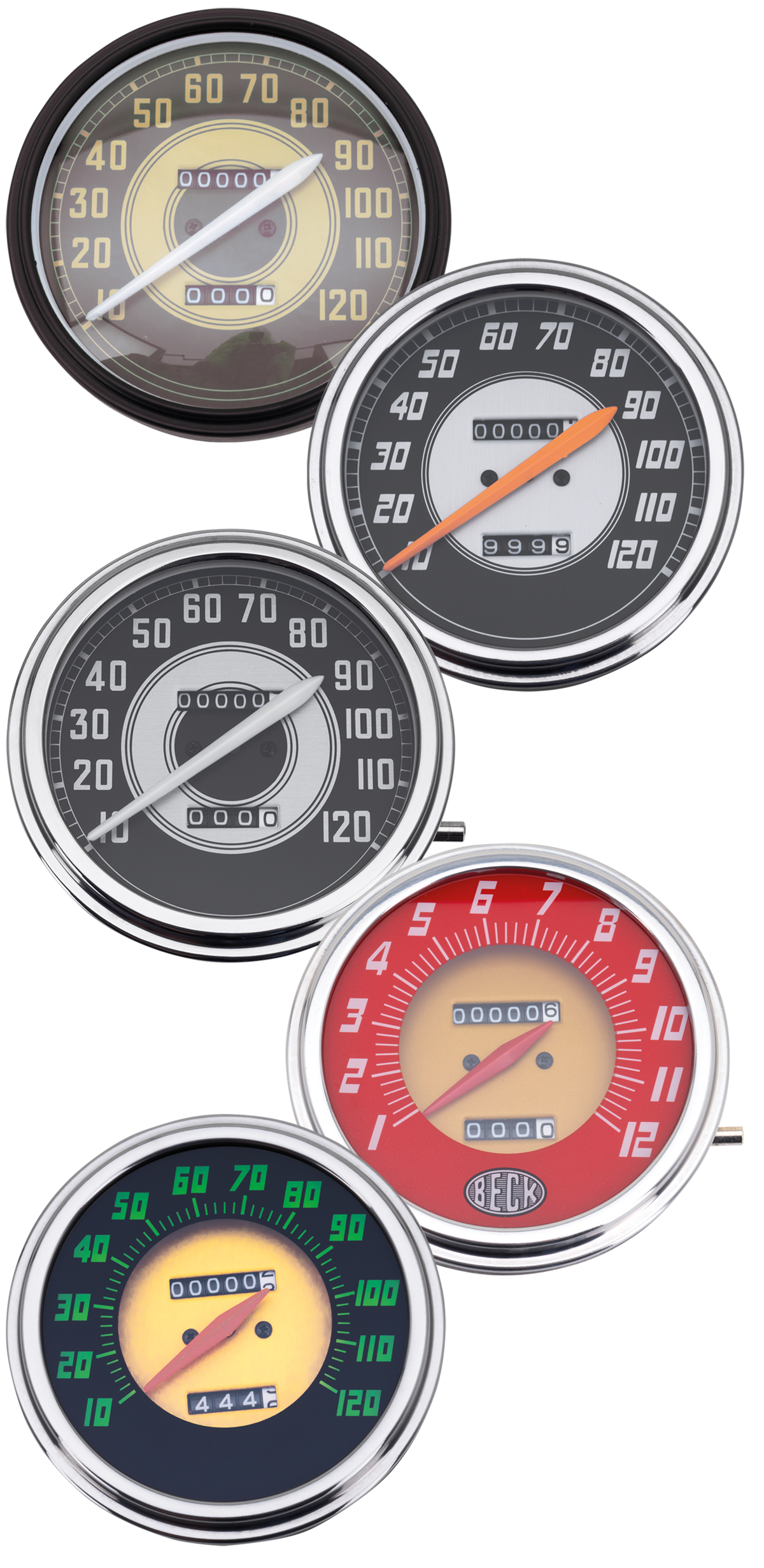 V-TWIN SPEEDOMETERS FOR FLATHEAD, SERVI-CAR & BIG TWIN