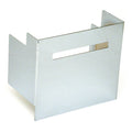 Battery side cover, smooth with window. Chrome