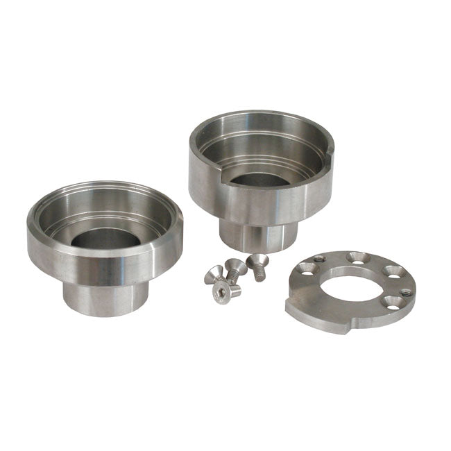 Street Hogs, internal fork stop kit. Stainless
