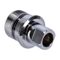 Fork tube plug. Chrome