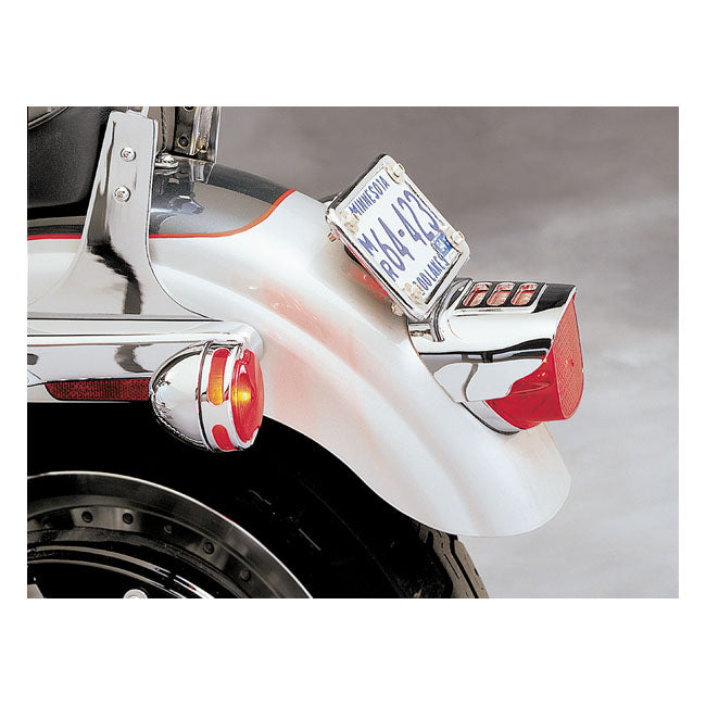 Kuryakyn, Slotted taillight cover. Chrome