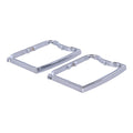 Rocker cover spacer, chrome