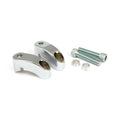 Shortened turn signal mount kit. Front, chrome — 87-94 FXR; 91-05 Dyna; 87-22 XL Sportster (NU). With 39mm fork tubes