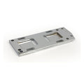 4-speed transmission mount plate. Chrome