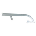 Upper belt guard, Dyna. Chrome — 00-05 Dyna (NU)