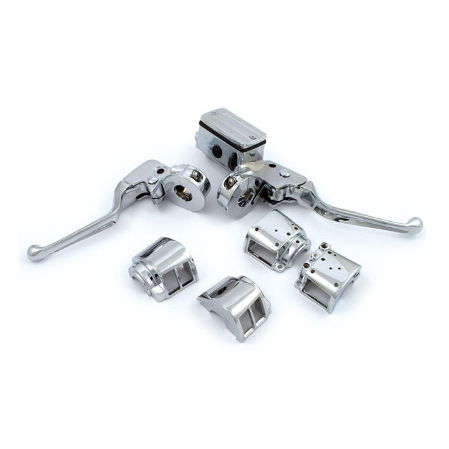 Chrome h/bar control kit