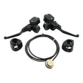 Handlebar control hydr. Clutch conversion kit. Black — 96-06 Softail; 96-05 Dyna. (Single disc models only) (NU)