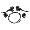 Handlebar control hydr. Clutch conversion kit. Black — 96-06 XL Sportster (NU)