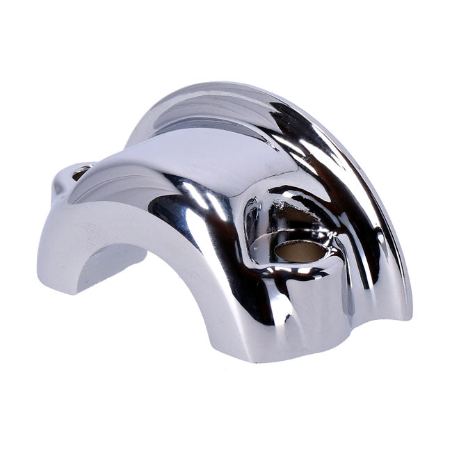 H/b master cylinder & clutch clamp. Chrome