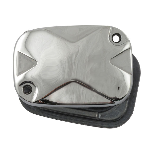 Handlebar master cyl cover kit — 08-25 Touring (excl. 23-25 FLTRXSE; 24-25 FLTRXSTSE; 23-25 FLHXSE; 24-25 FLHX; 2025 FLHXU; 24-25 FLTRX); 09-13 & 18-25 Trikes; 06-17 (NU) V-Rod