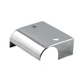 Rear master cylinder cover. Chrome