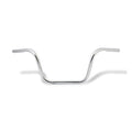 Apehanger handlebar, 10" rise, 1" chrome — 82-22 H-D (Excl. 08-22 e-throttle) with 1" I.D. risers (NU)