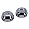 2-piece chrome fork boot covers