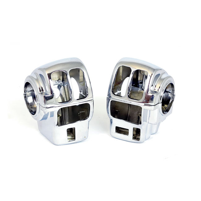 Switch housing set — 96-13 FLHT/C; FLHX; FLTRX; 10-11 FLHXXX (NU)