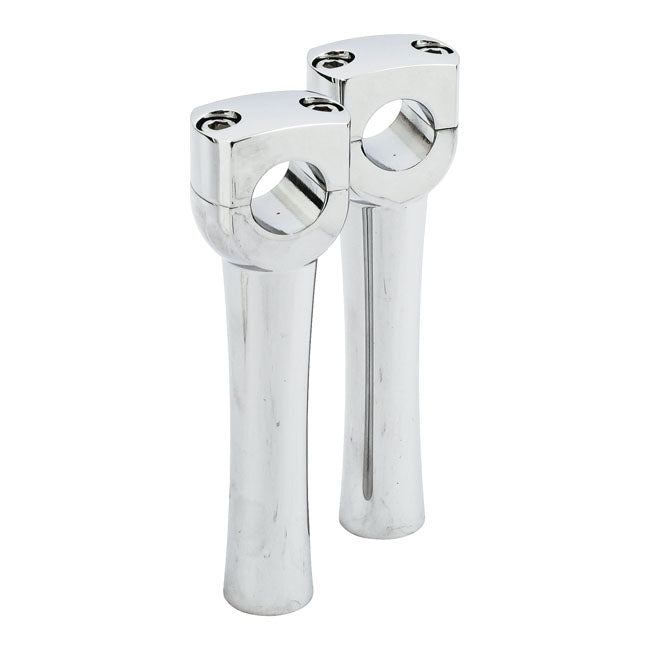 Dighton 6" domed risers. Chrome
