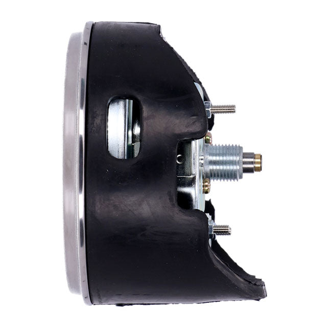 FL speedo/tachometer, ''73-84 face'', black. 2:1 kmh
