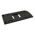 4-speed transmission mount plate. Black