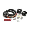 Handlebar switch housing kit. Black/chrome