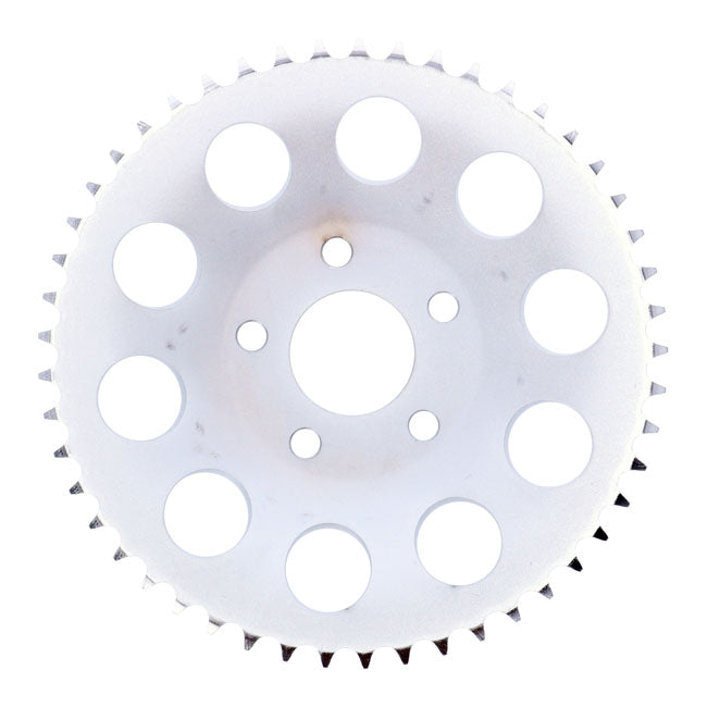 Rear sprocket, zinc. 49t — 82-85 FXR; 73-99 style offset chop (NU)