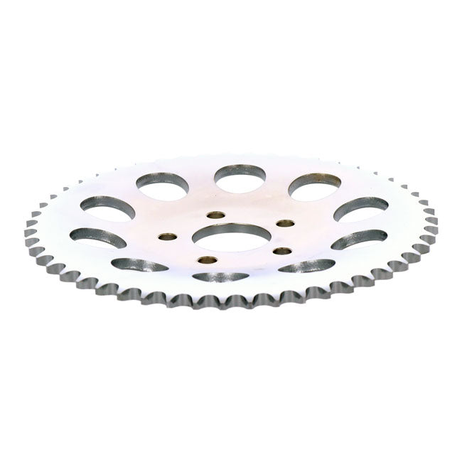Rear sprocket, zinc. 51t — 82-85 FXR; 73-99 style offset chop (NU)