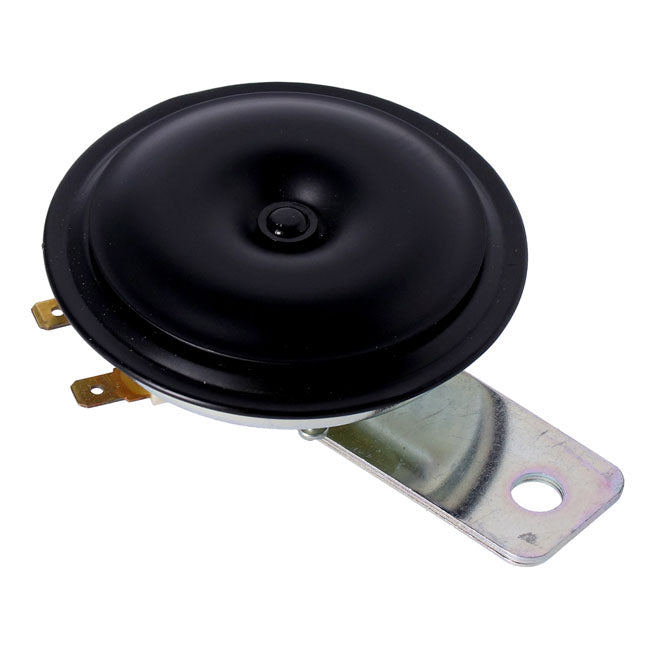Custom mini-horn, 80mm. 110 dB. Black