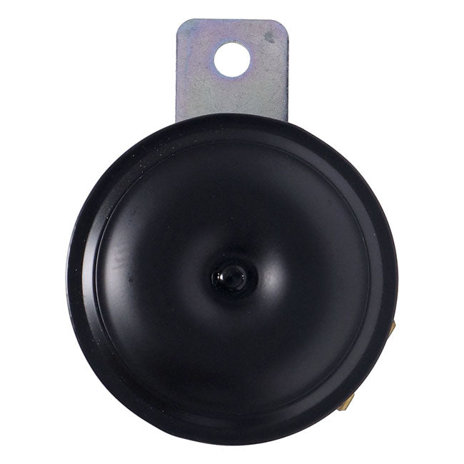 Custom mini-horn, 80mm. 110 dB. Black
