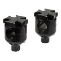 Flat maltese riser, 2" black