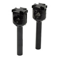 Maltese riser set. 6" rise. Black