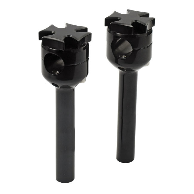 Maltese riser set. 6" rise. Black