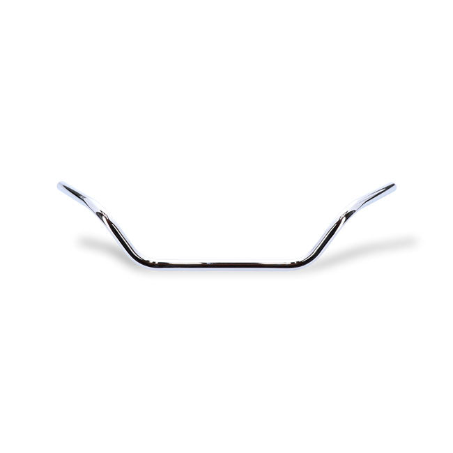 Cruiser bar, handlebar 1" chrome — Pre-81 H-D with 1" I.D. risers