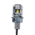 Xray, round license plate light, LED — 901006