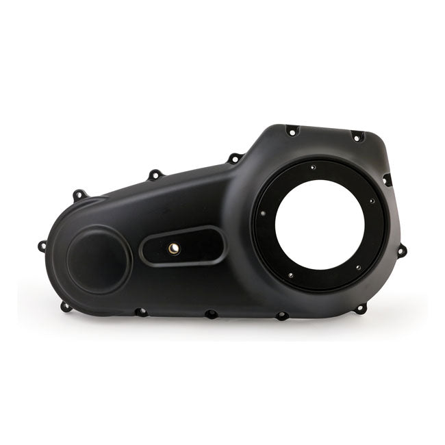 Outer primary cover. Black — 06-17 Dyna (with mid-controls) (NU)