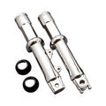 Lower fork legs, dual disc. Polished — 84-99 FXST (NU)