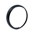 Outer trim ring, 7" hydra headlamp. Satin black