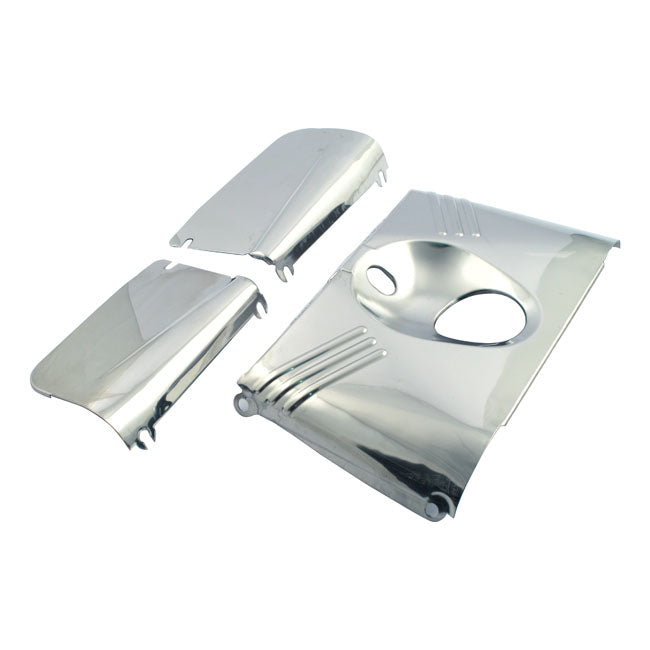Fork panel kit 3-piece. Stainless