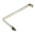 Battery hold down strap. Polished stainless — 65-69 FL; FLH (NU)