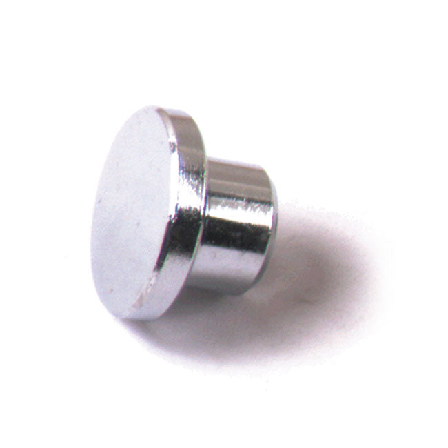 Choke knob, chrome — ALL DASH MOUNT (Excl. 67-70FL)