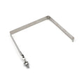 Battery hold down strap. Polished stainless — 98-03 XL Sportster (NU)