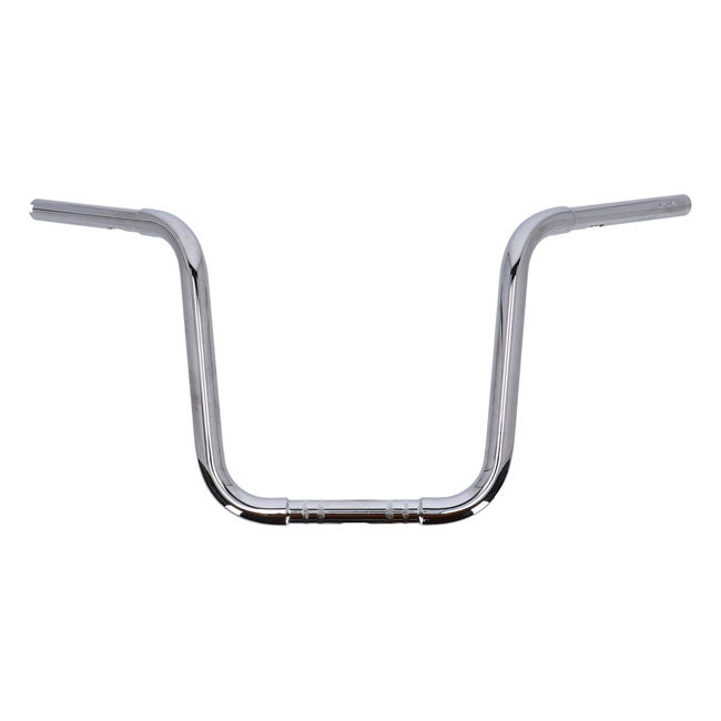 1-1/4" Buffalo Apehangers, 12" high, chrome
