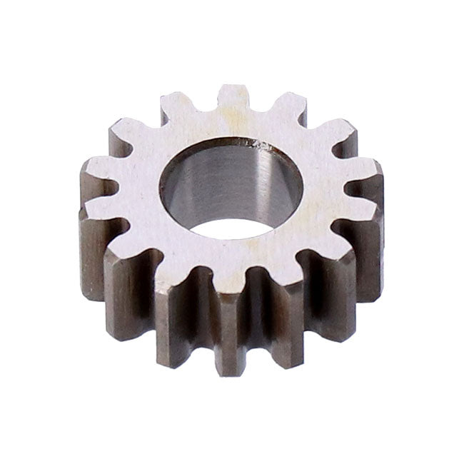 Oil pump idler gear, feed/return