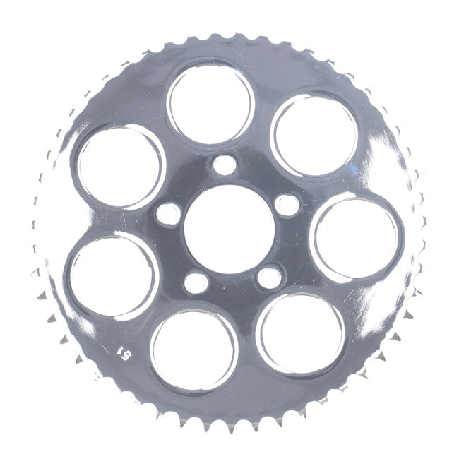 530 chain conversion rear sprockets 51t — 00-26 Big Twin (excl. 08-26 FLT/Touring; 02-17 (NU) V-Rod); 00-22 (NU) XL Sportster