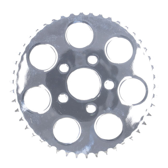 530 chain conversion rear sprocket 46t. Chrome